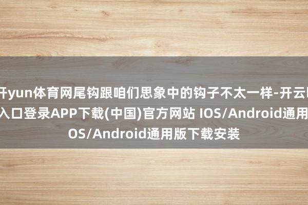 开yun体育网尾钩跟咱们思象中的钩子不太一样-开云kaiyun登录入口登录APP下载(中国)官方网站 IOS/Android通用版下载安装